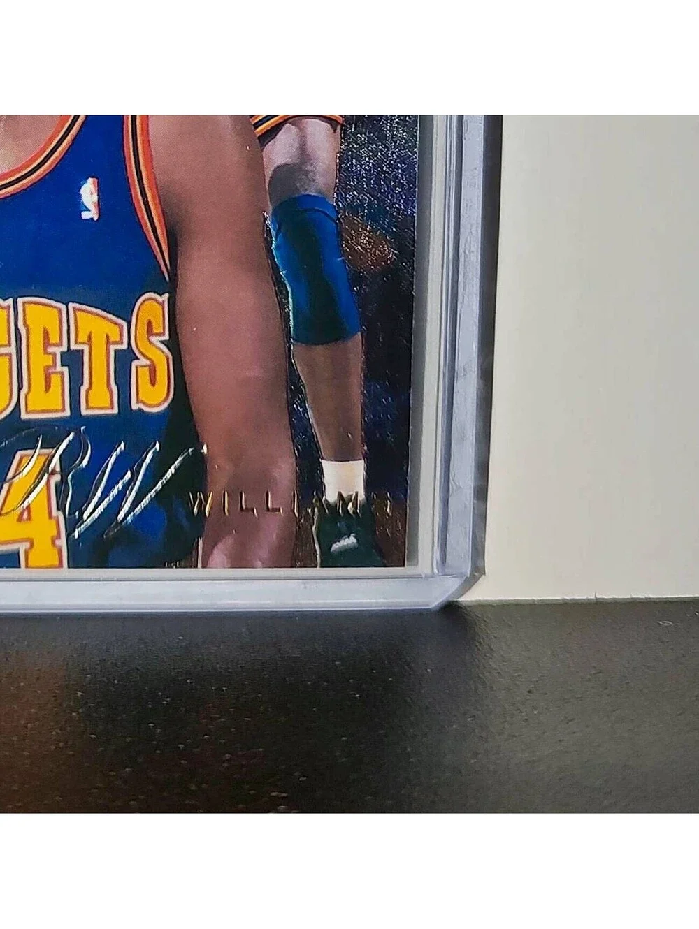 Reggie WIlliams 1995-96 Flair NBA #35 Card Denver Nuggets